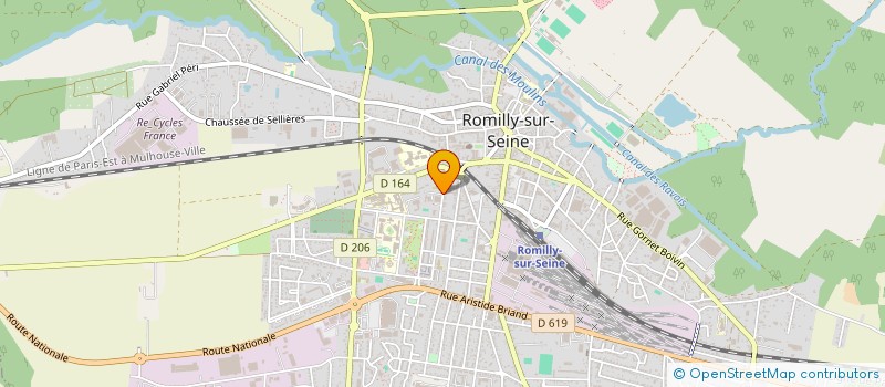 localisation de l'entreprise MADAME ELODIE RICHARD  LA CHAPELLE-SAINT-LUC