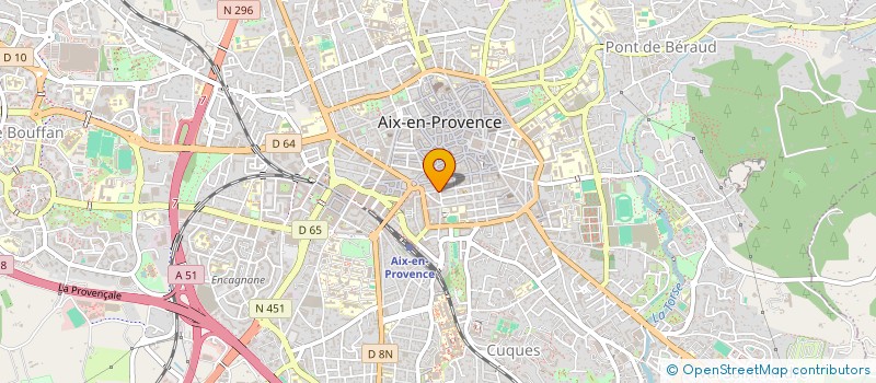 localisation de l'entreprise MADAME ELODIE RIERA  AIX-EN-PROVENCE