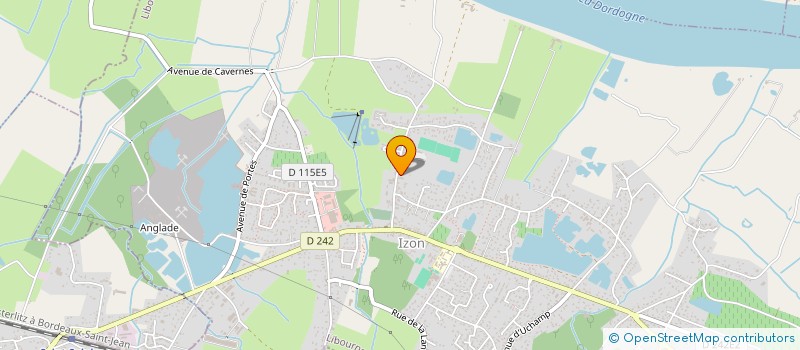 localisation de l'entreprise MADAME ELODIE RIMBAULT  IZON