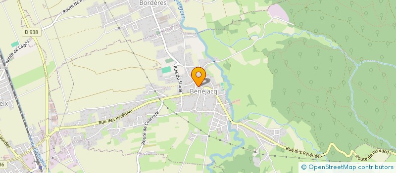 localisation de l'entreprise MADAME ELODIE RIVAL  LESTELLE-BETHARRAM