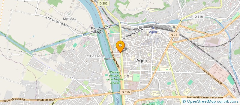 localisation de l'entreprise MADAME ELODIE RIVES  VICQ-SUR-BREUILH