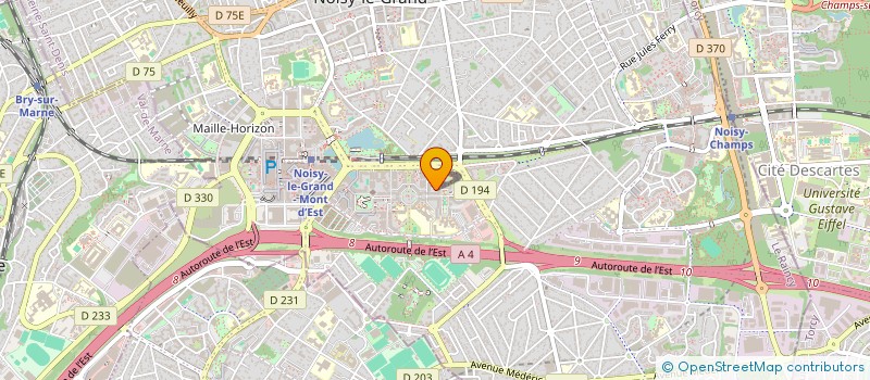 localisation de l'entreprise MADAME ELODIE ROBERTROBERTROBERT  NOISY-LE-GRAND