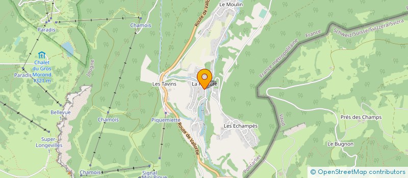 localisation de l'entreprise MADAME ELODIE RODRIGUES  JOUGNE