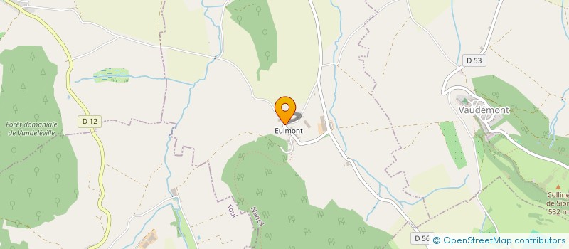 localisation de l'entreprise MADAME ELODIE ROGER  MIRECOURT