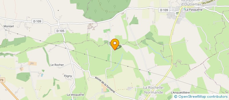 localisation de l'entreprise MADAME ELODIE ROI  SARTILLY-BAIE-BOCAGE