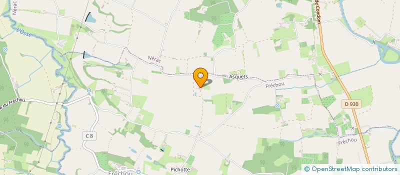 localisation de l'entreprise MADAME ELODIE ROMILLIAT  SAUMONT