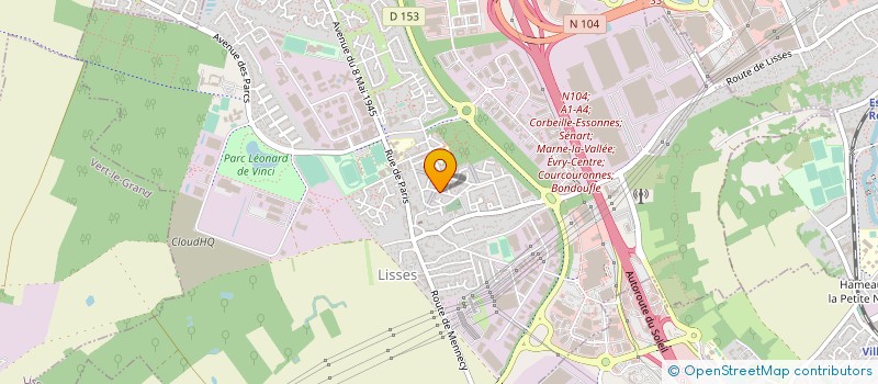 localisation de l'entreprise MADAME ELODIE RONTIER  LISSES