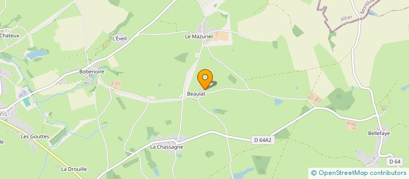 localisation de l'entreprise MADAME ELODIE RORIF  SAINT-ELOY-LES-MINES