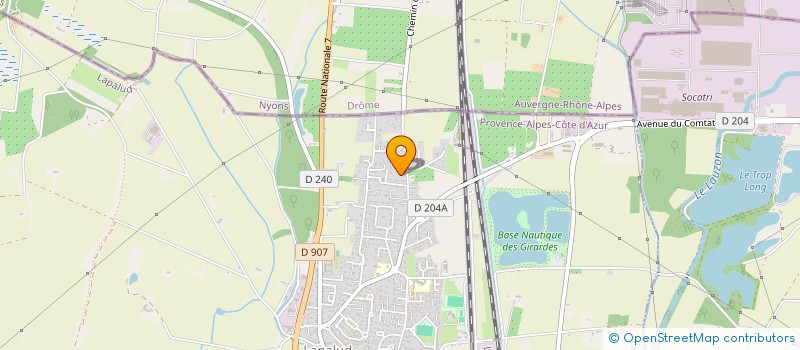 localisation de l'entreprise MADAME ELODIE ROSSO  LAPALUD