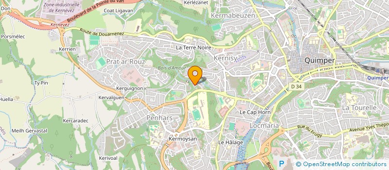 localisation de l'entreprise MADAME ELODIE ROUARD  CHATEAUNEUF-DE-GALAURE