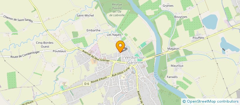 localisation de l'entreprise MADAME ELODIE ROUBY  SAVENES