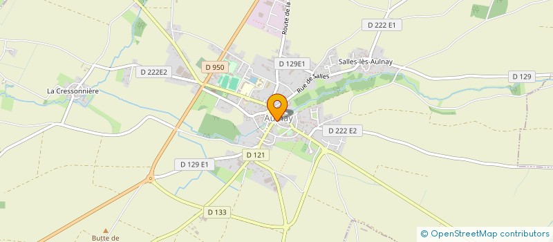 localisation de l'entreprise MADAME ELODIE ROUGEON  AULNAY