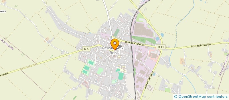 localisation de l'entreprise MADAME ELODIE ROUSSEAU à NEUVILLE-AUX-BOIS