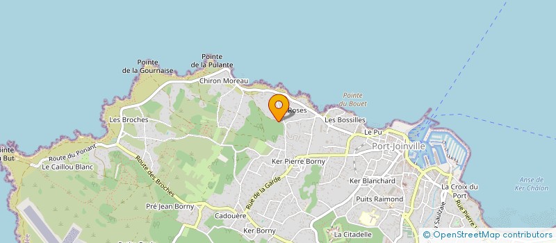 localisation de l'entreprise MADAME ELODIE ROUSSEAU  L'ILE-D'YEU