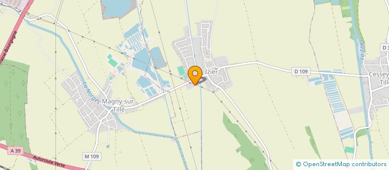 localisation de l'entreprise MADAME ELODIE ROUSSELET  IZIER