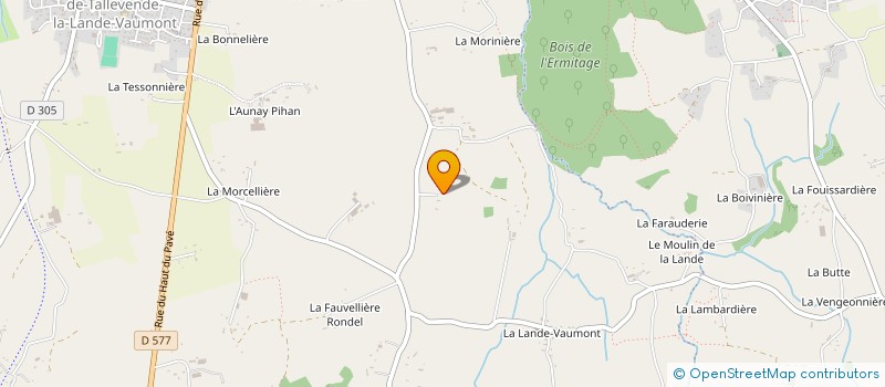 localisation de l'entreprise MADAME ELODIE ROUYER  VIRE-NORMANDIE