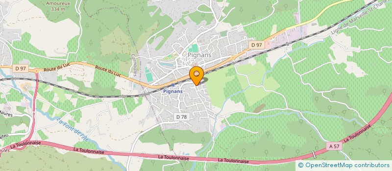 localisation de l'entreprise MADAME ELODIE RUAUX  PIGNANS