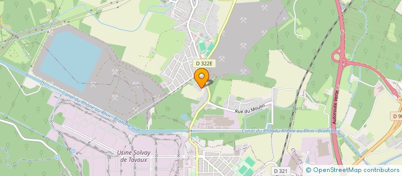 localisation de l'entreprise MADAME ELODIE RUSCH  DAMPARIS