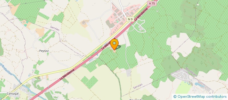 localisation de l'entreprise MADAME ELODIE RUZE TORRES  SERVIAN