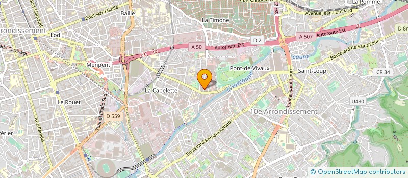 localisation de l'entreprise MADAME ELODIE SAGNY à MARSEILLE