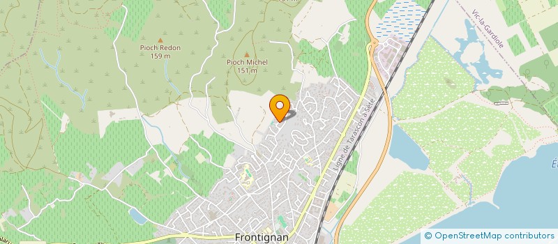 localisation de l'entreprise MADAME ELODIE SAID à FRONTIGNAN