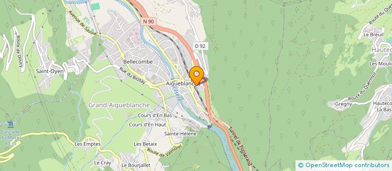 localisation de l'entreprise MADAME ELODIE SALITO  GRAND-AIGUEBLANCHE