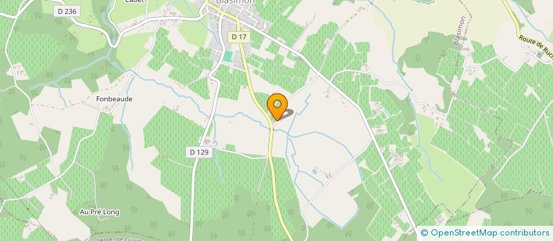 localisation de l'entreprise MADAME ELODIE SARRION  SAUVETERRE-DE-GUYENNE