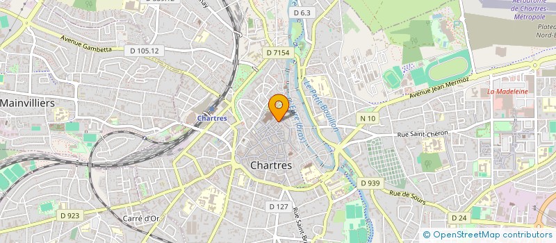 localisation de l'entreprise MADAME ELODIE SARTEL à CHARTRES