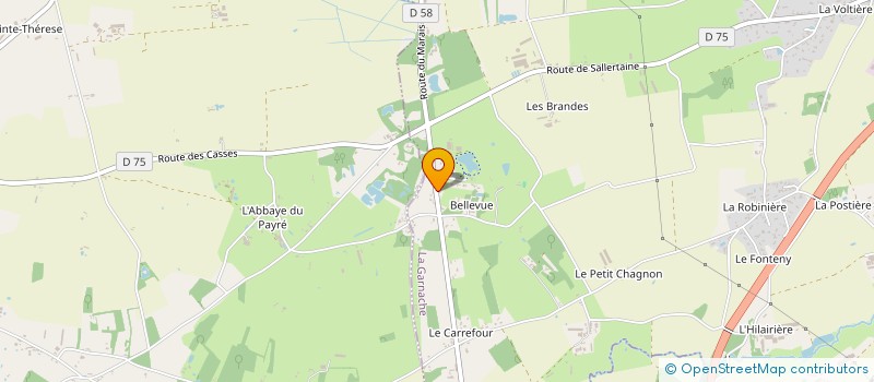 localisation de l'entreprise MADAME ELODIE SARTORIO  LA GARNACHE