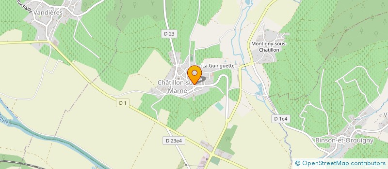 localisation de l'entreprise MADAME ELODIE SAVALLE à CHATILLON-SUR-MARNE