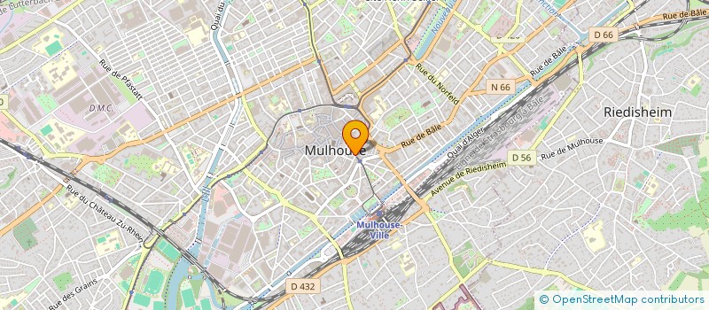 localisation de l'entreprise MADAME ELODIE SCHICKLIN  MULHOUSE