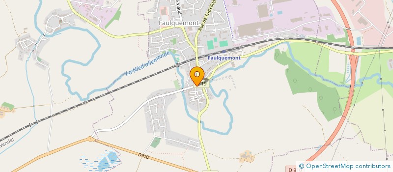 localisation de l'entreprise MADAME ELODIE SCHILTZ  LONGEVILLE-LES-SAINT-AVOLD