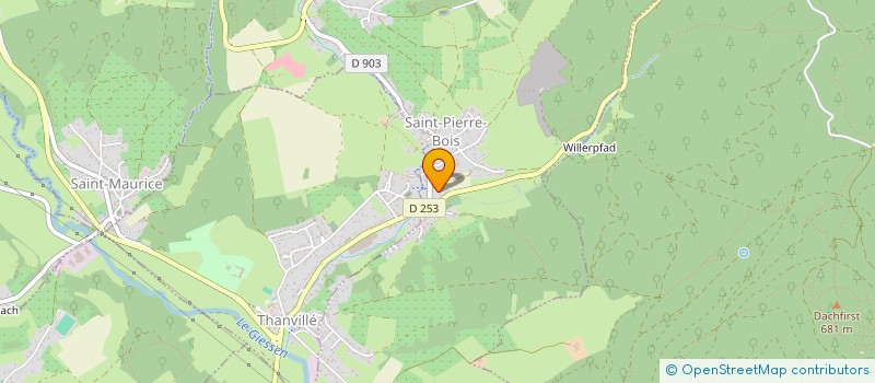 localisation de l'entreprise MADAME ELODIE SCHMIDT  SELESTAT