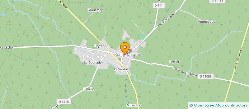 localisation de l'entreprise MADAME ELODIE SCHMIT  ST MAGNE