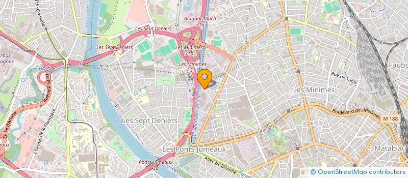 localisation de l'entreprise MADAME ELODIE SELLIER à TOULOUSE