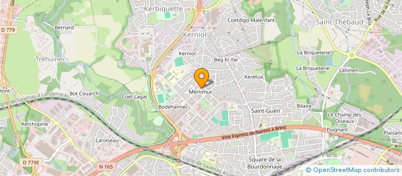 localisation de l'entreprise MADAME ELODIE SEREY à VANNES