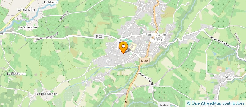 localisation de l'entreprise MADAME ELODIE SERRAILLE  MESSIMY