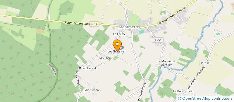 localisation de l'entreprise MADAME ELODIE SIMON à MONTMERREI