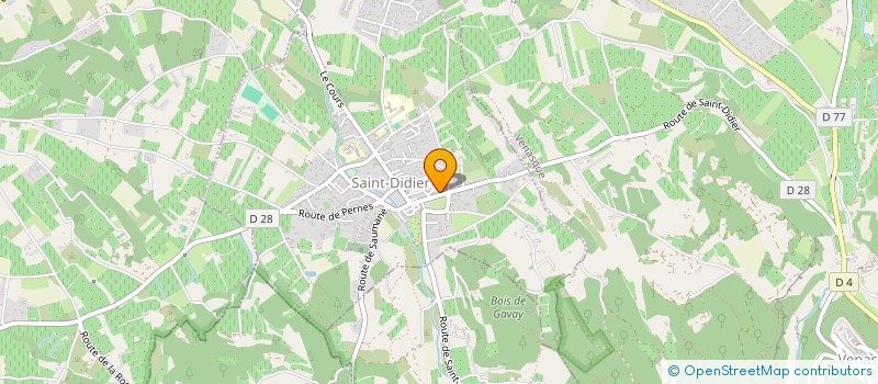 localisation de l'entreprise MADAME ELODIE SMAIL  SAINT-DIDIER