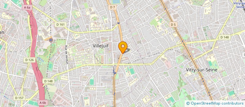 localisation de l'entreprise MADAME ELODIE SOARES MARGARIDO à VILLEJUIF