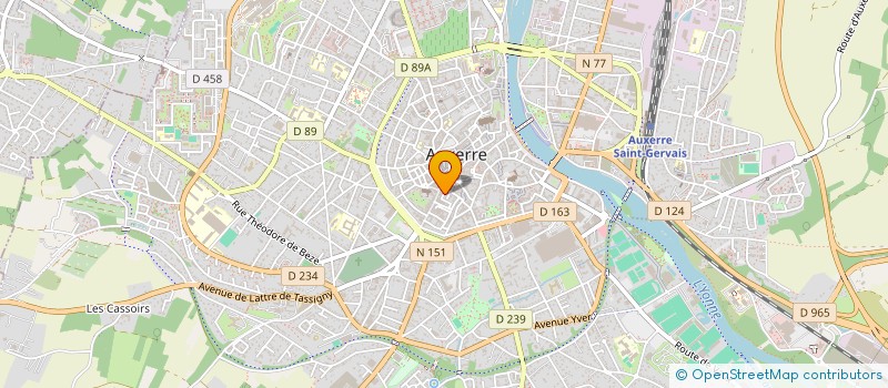 localisation de l'entreprise MADAME ELODIE SOUDANT à AUXERRE