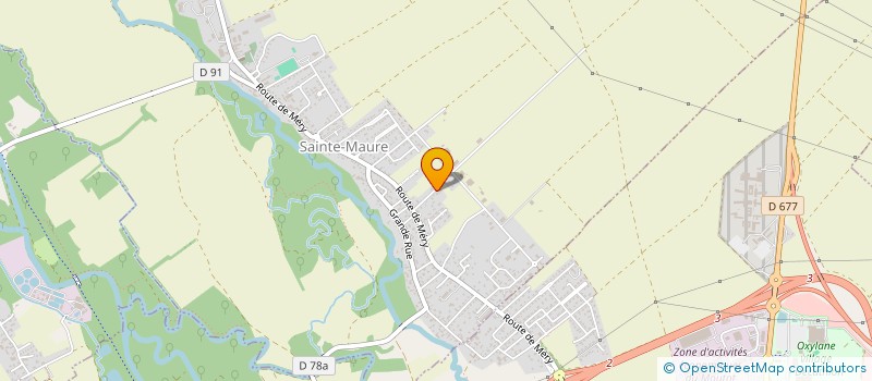localisation de l'entreprise MADAME ELODIE SPRENGER  SAINTE-MAURE