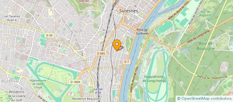 localisation de l'entreprise MADAME ELODIE SPRIET à SURESNES