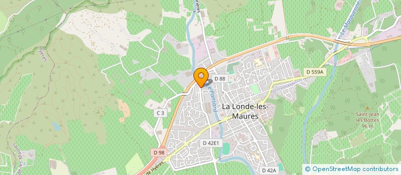 localisation de l'entreprise MADAME ELODIE SPRINGER à LA LONDE-LES-MAURES