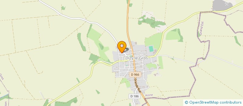 localisation de l'entreprise MADAME ELODIE STASIAS  DIZY-LE-GROS