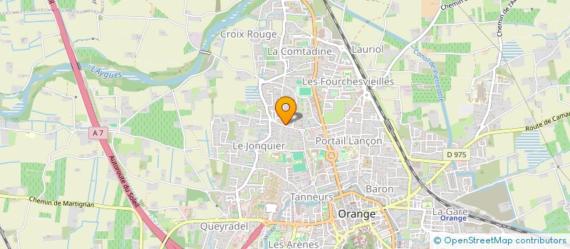 localisation de l'entreprise MADAME ELODIE STEFF à ORANGE