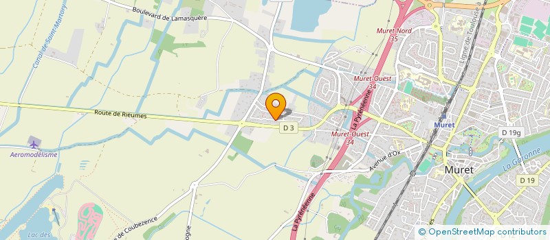 localisation de l'entreprise MADAME ELODIE STEIL  MURET