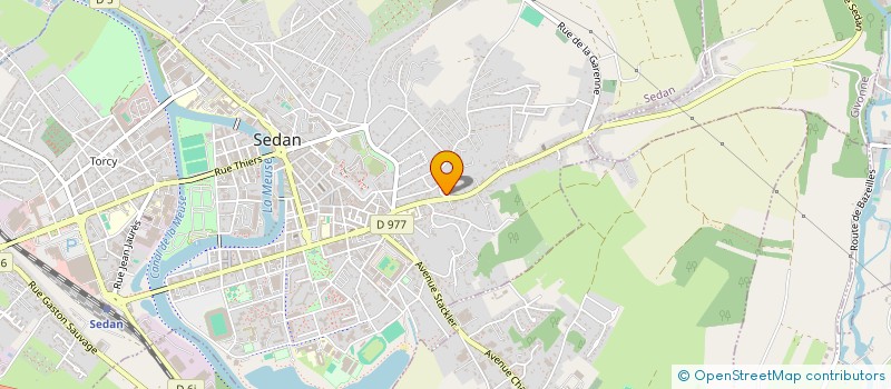 localisation de l'entreprise MADAME ELODIE STEMART  SEDAN