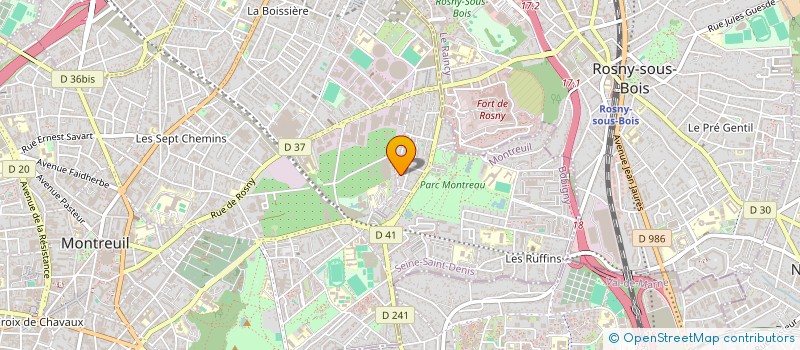localisation de l'entreprise MADAME ELODIE STEPHAN à MONTREUIL