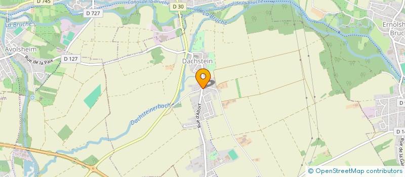 localisation de l'entreprise MADAME ELODIE STIRNEMANN  DACHSTEIN